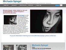 Tablet Screenshot of michaelaspiegel.com